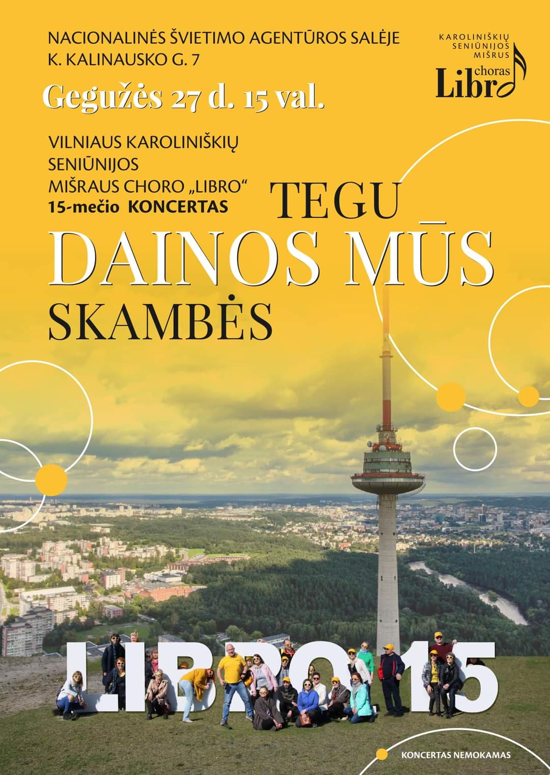 Ateikit į LIBRO jubiliejinį koncertą! O jeigu norite jį prisiminti, spustelėkite YouTube įrašą: